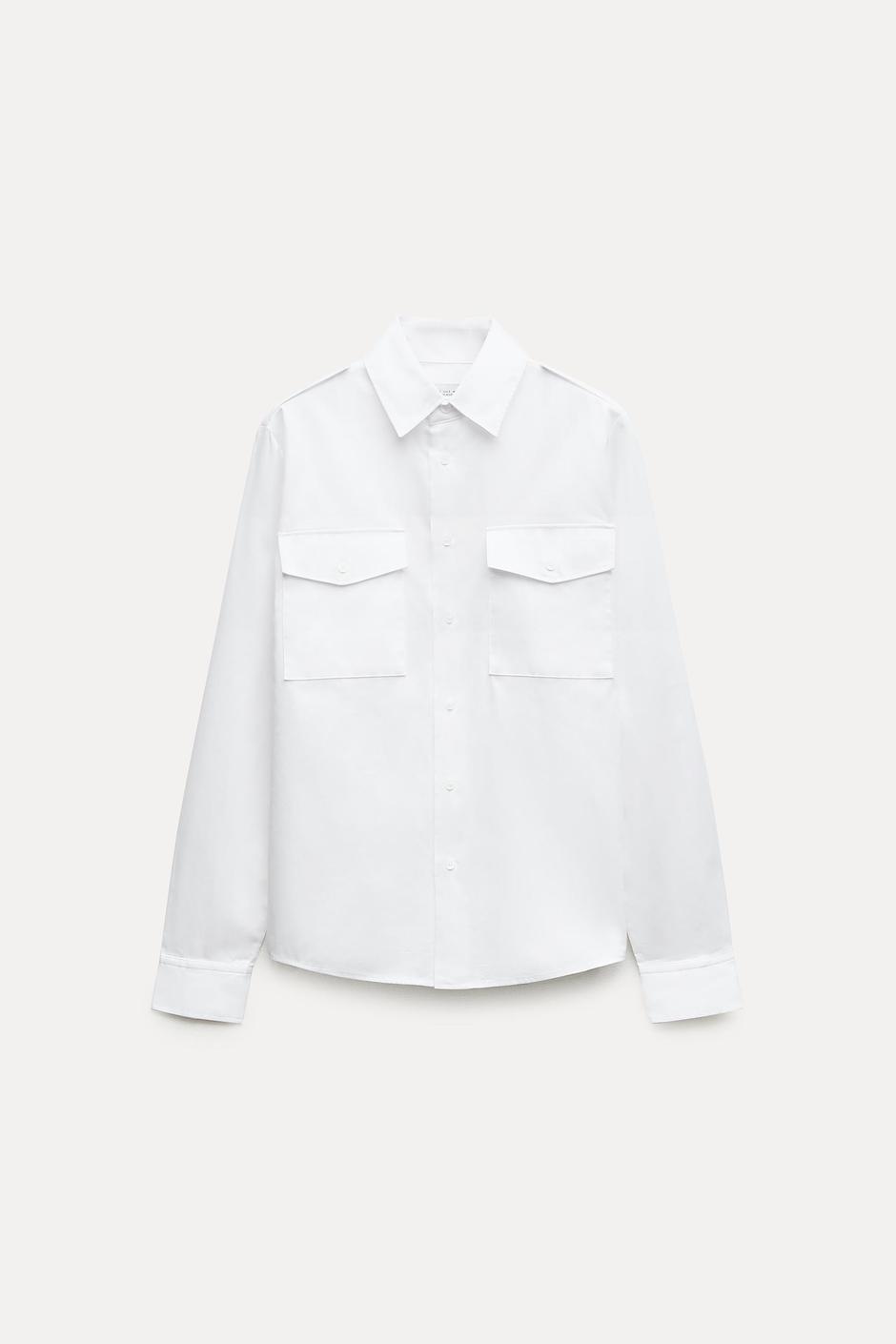 Foto: Zara, bijela košulja (prije 29,95 eura - sada 17,99 eura) | Autor: Zara