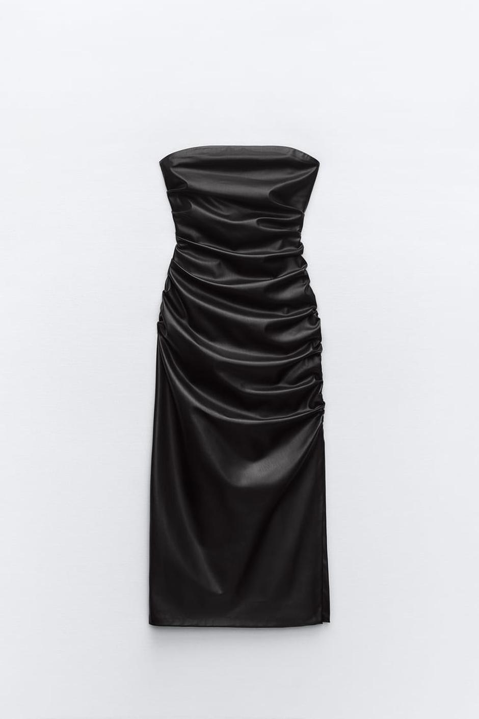 Zara haljina od umjetne kože | Autor: Zara