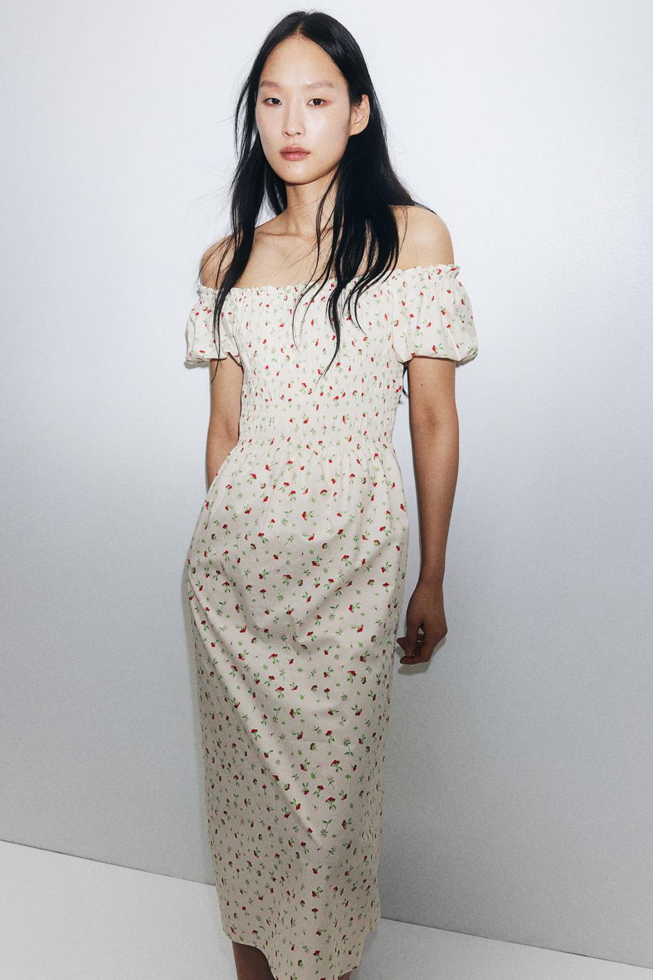 Foto: H&M, duga milkmaid haljina (29,99 eura) | Autor: 