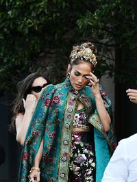 Jennifer Lopez na Dolce&Gabbana modnoj reviji u Veneciji
