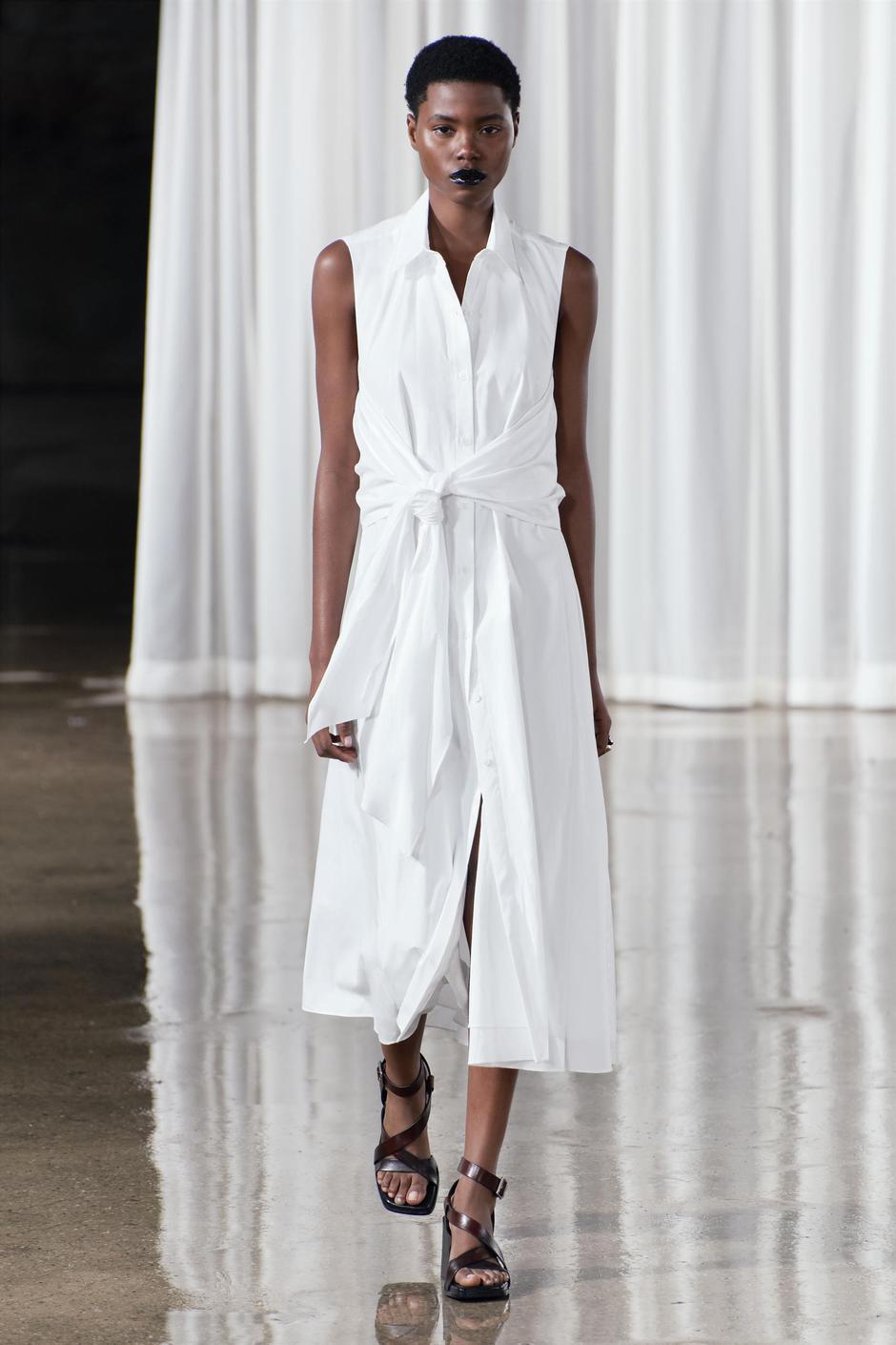 Foto: Zara, bijela haljina (prije 49,95 eura - sada 25,99 eura) | Autor: Zara