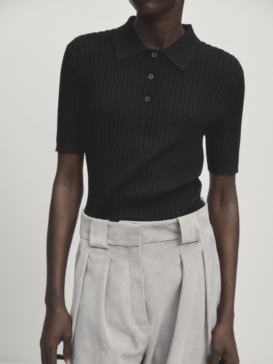 Foto: Massimo Dutti, polo pletena majica (69.95 eura) | Autor: Massimo Dutti
