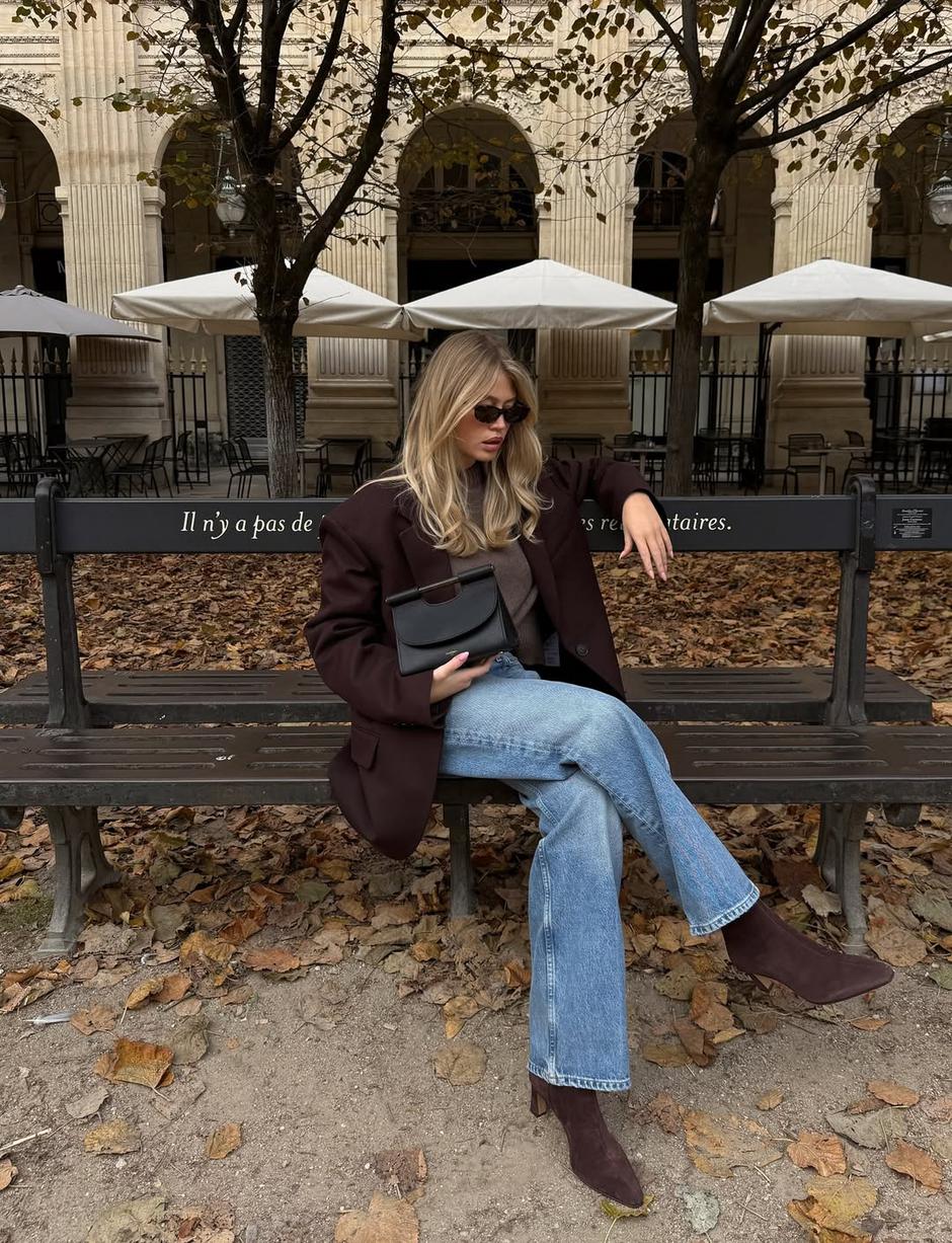 Koje cipele najbolje idu uz plave traperice | Autor: Instagram @marine_diet