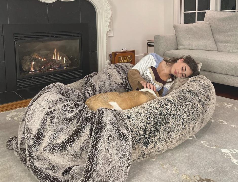 Krevet za psa i vlasnika | Autor: Instagram@gisou