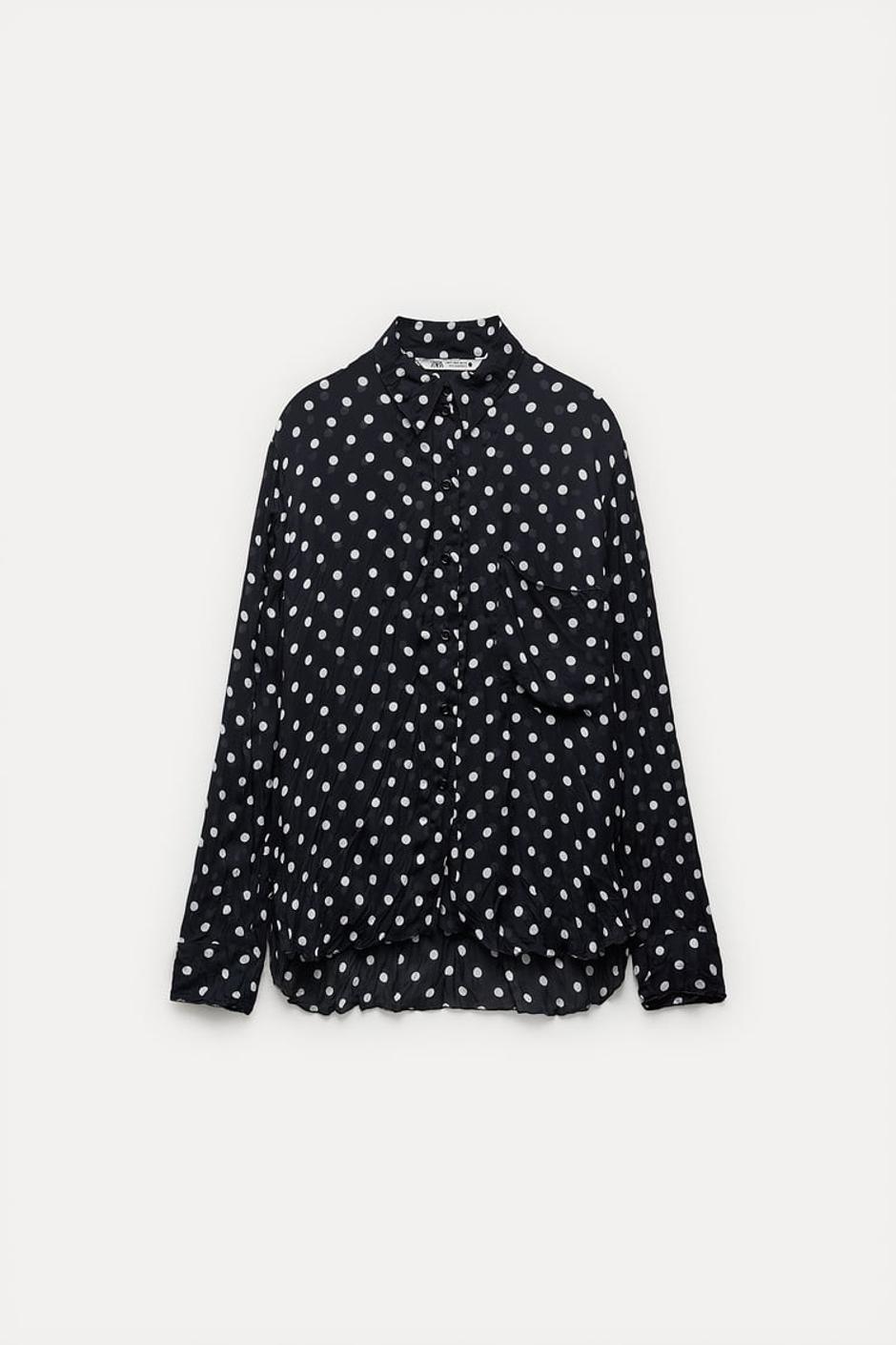 Zara košulja točkastog uzorka | Autor: Zara