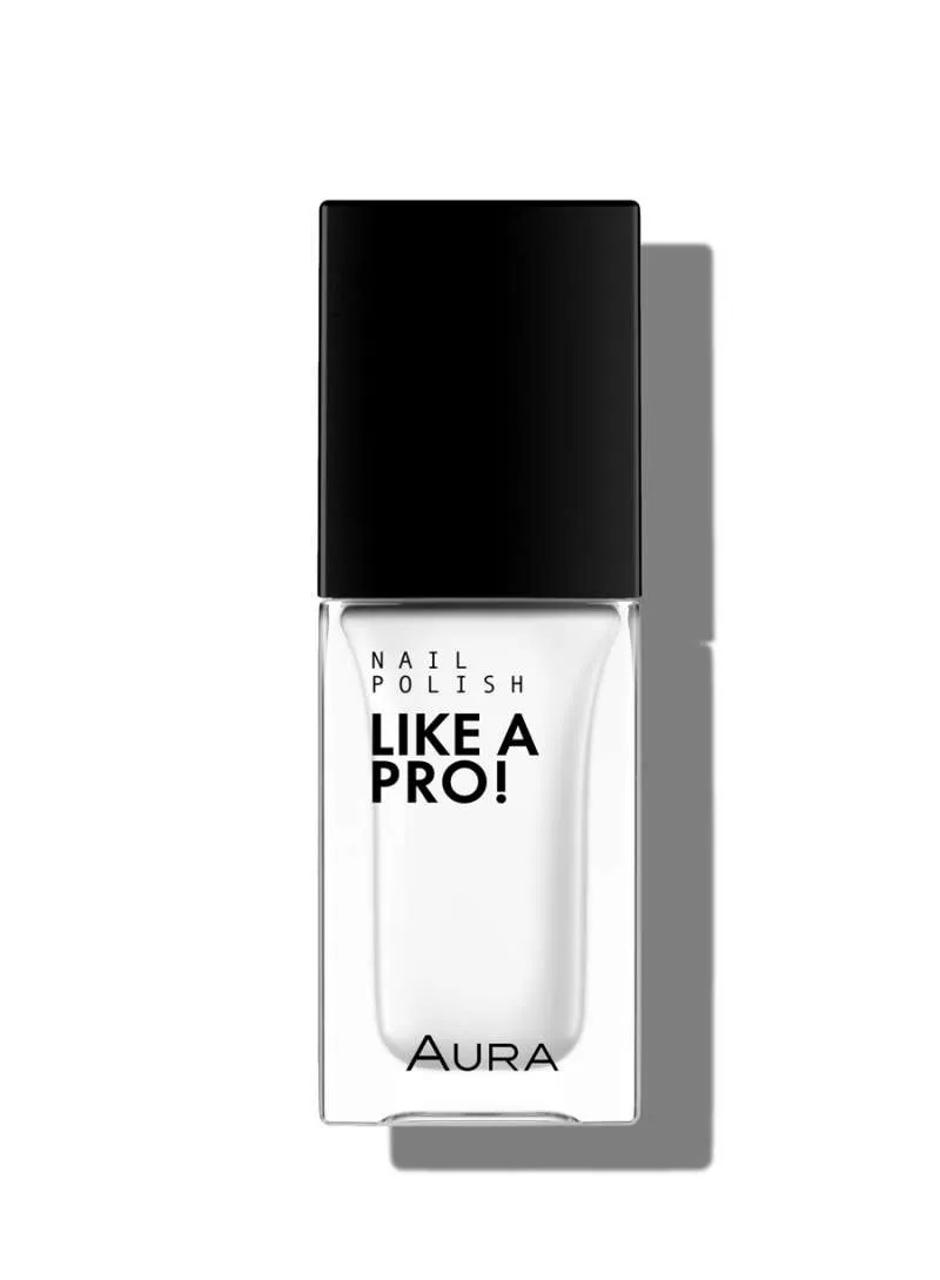 Foto: AURA, Like a Pro! lak za nokte,100 Bright White (3,65 eura) | Autor: auramakeup.eu