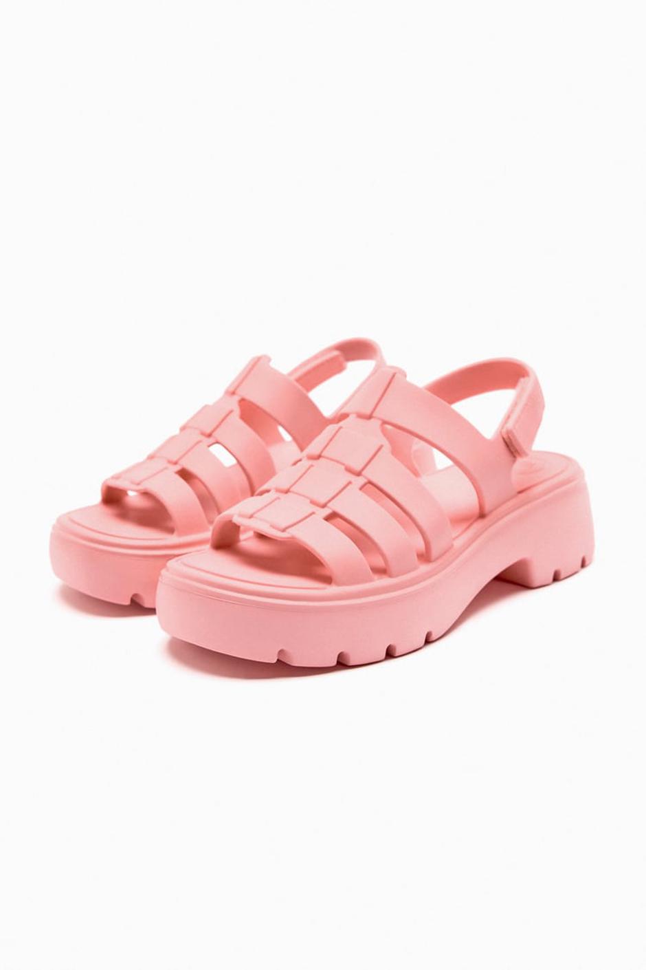roze sandale | Autor: Zara