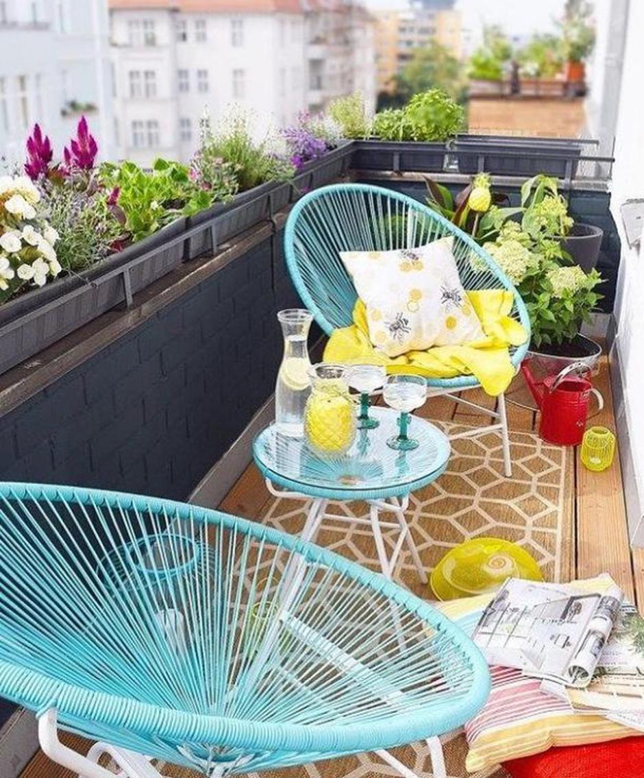 Najljepše ideje za uređenje balkona | Autor: Instagram@smallbalconydesign