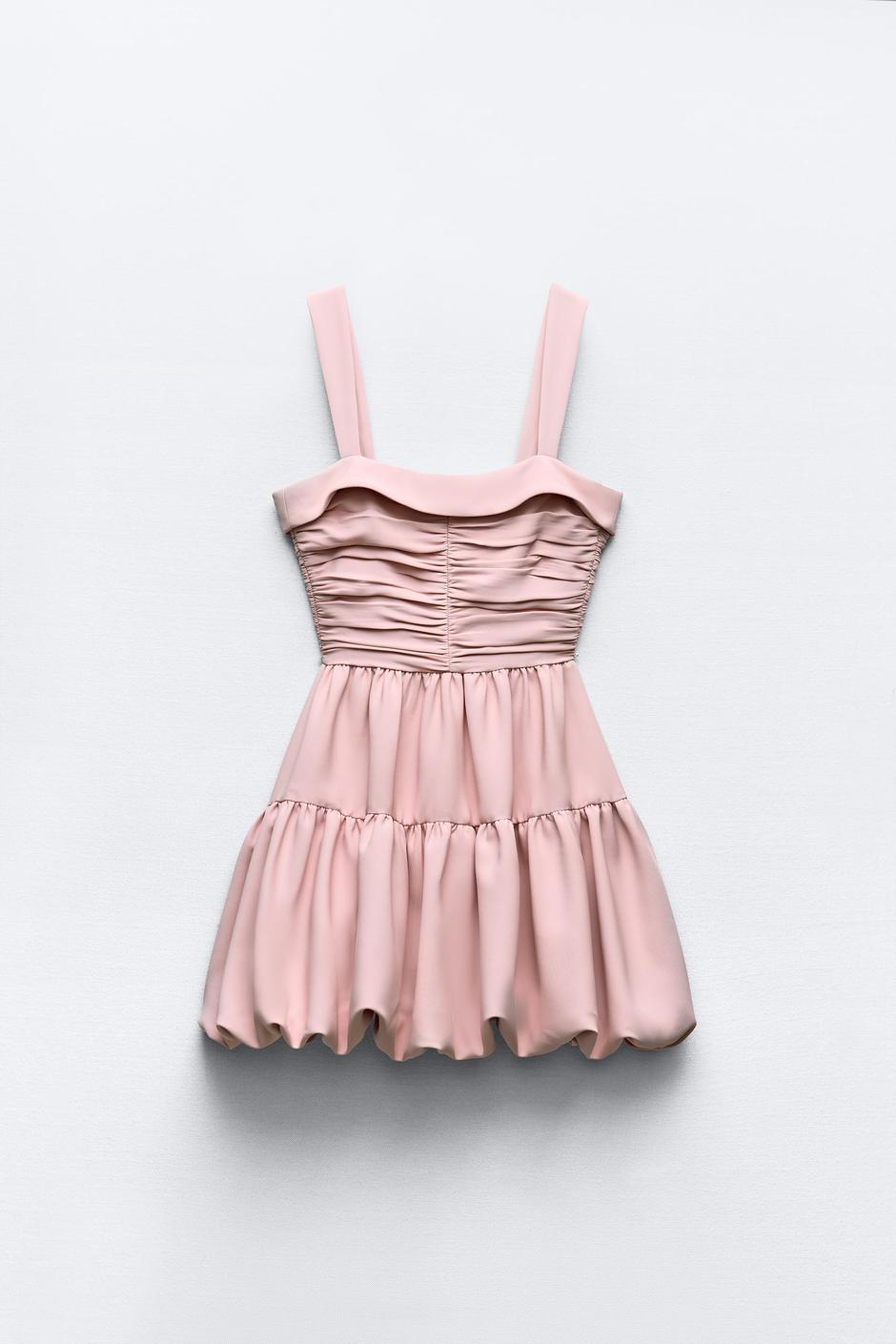 Foto: Zara, mini ružičasta haljina | Autor: Zara
