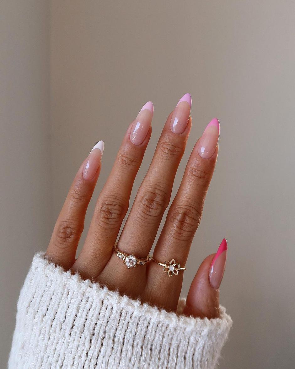 pink nokti | Autor: Instagram @vivianmariewong