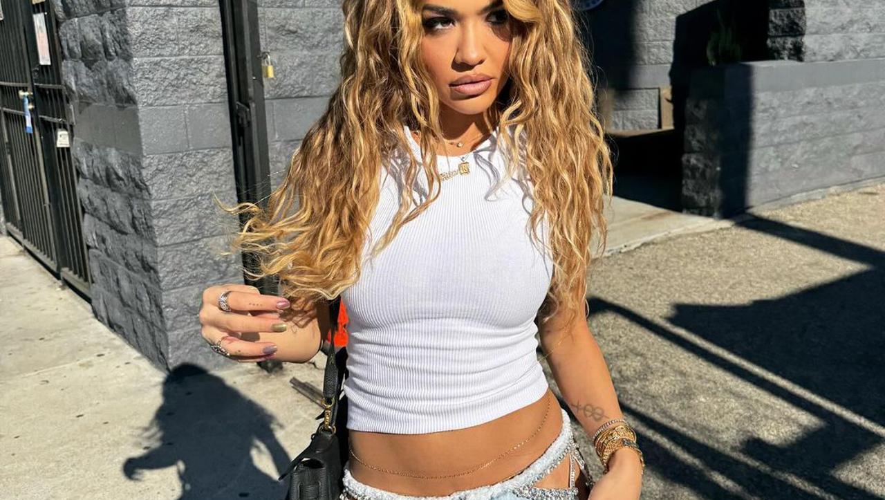 Rita Ora, teddy bear blonde boja kose