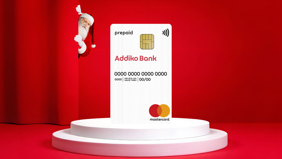 Osvoji Addiko Mastercard Prepaid karticu s 100 €!