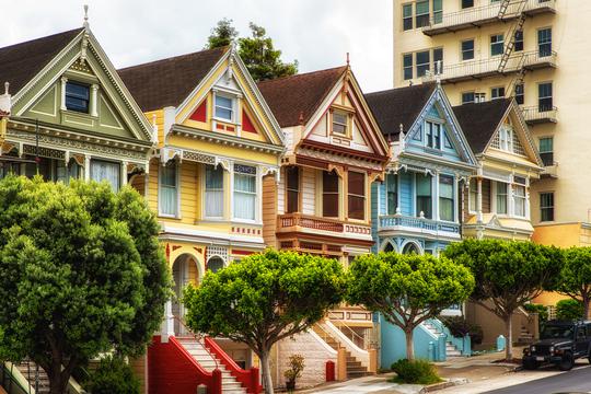 Seven sisters, viktorijanske kuće u San Franciscu