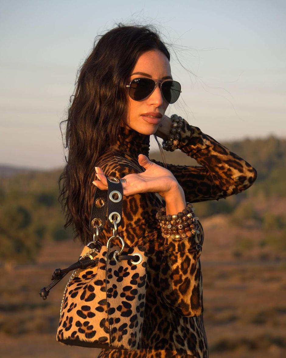 torba s leopard printom | Autor: Instagram @orianalamarca