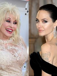 Dolly Parton, Angelina Jolie, Katy Perry