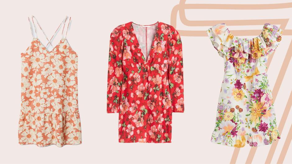 haljine s cvjetnim uzorkom | Autor: Mango/H&M
