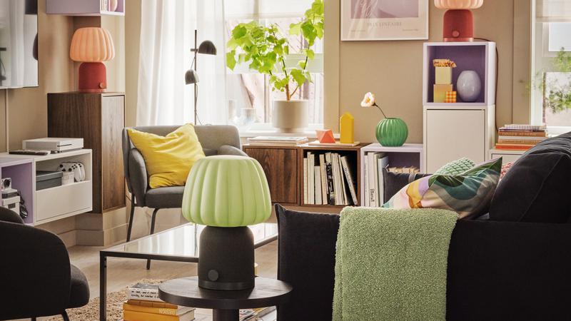 IKEA ima novu kolekciju, zabavnih boja i uzoraka. Te&scaron;ko je pogoditi da su to bluetooth zvu&ccaron;nici i lampe sa zvu&ccaron;nikom