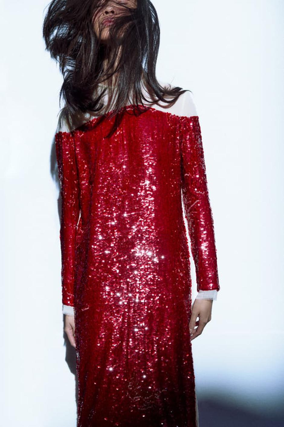 crvena haljina | Autor: Zara