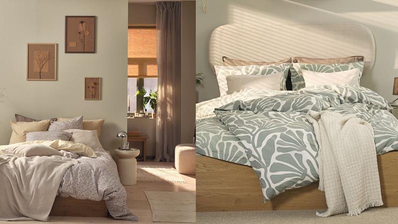 Prolje&cacute;e u spava&cacute;oj sobi: najljep&scaron;e posteljine s cvije&cacute;em, prugicama i tre&scaron;njicama