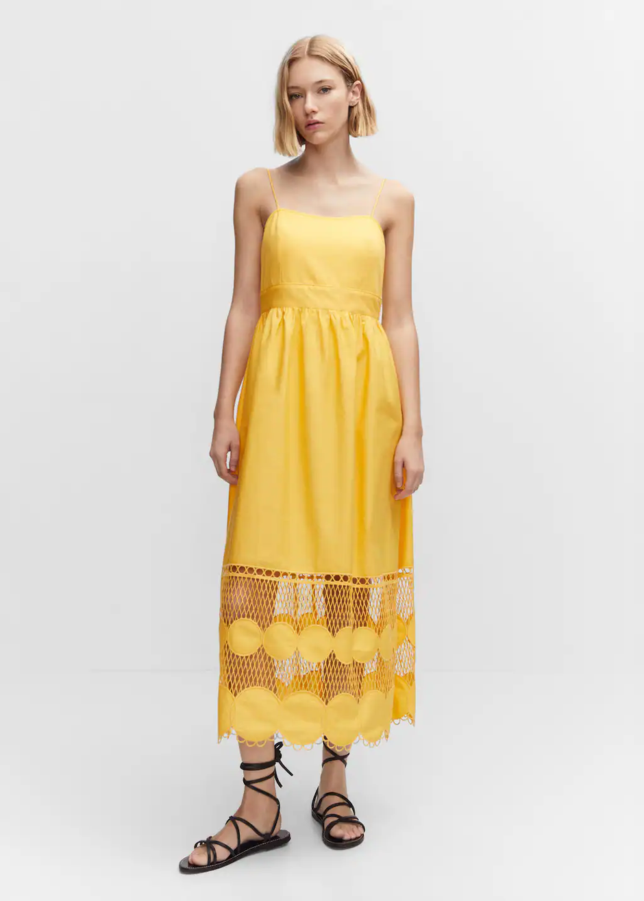 Mango midi haljine na sniženju | Autor: Mango outlet