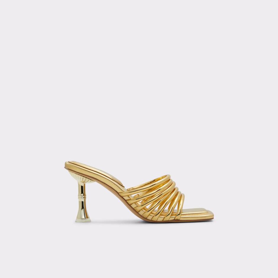 zlatne sandale | Autor: Aldo