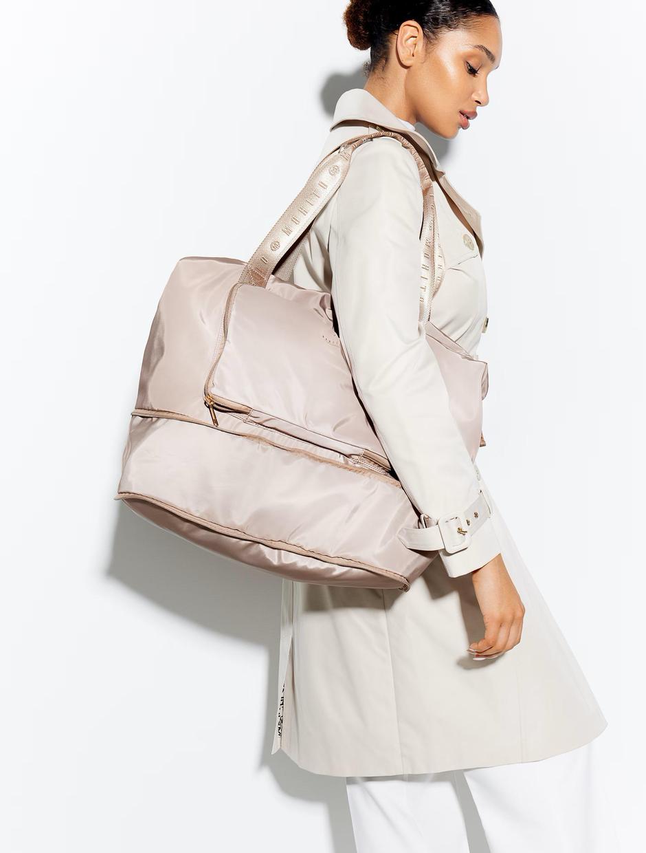 Foto: Mohito, putna torba u bež/svijetlo ružičastoj boji | Autor: Mohito