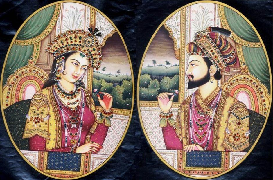 Mumtaz Mahal i Šah Džahan | Autor: hr.wikipedia.org