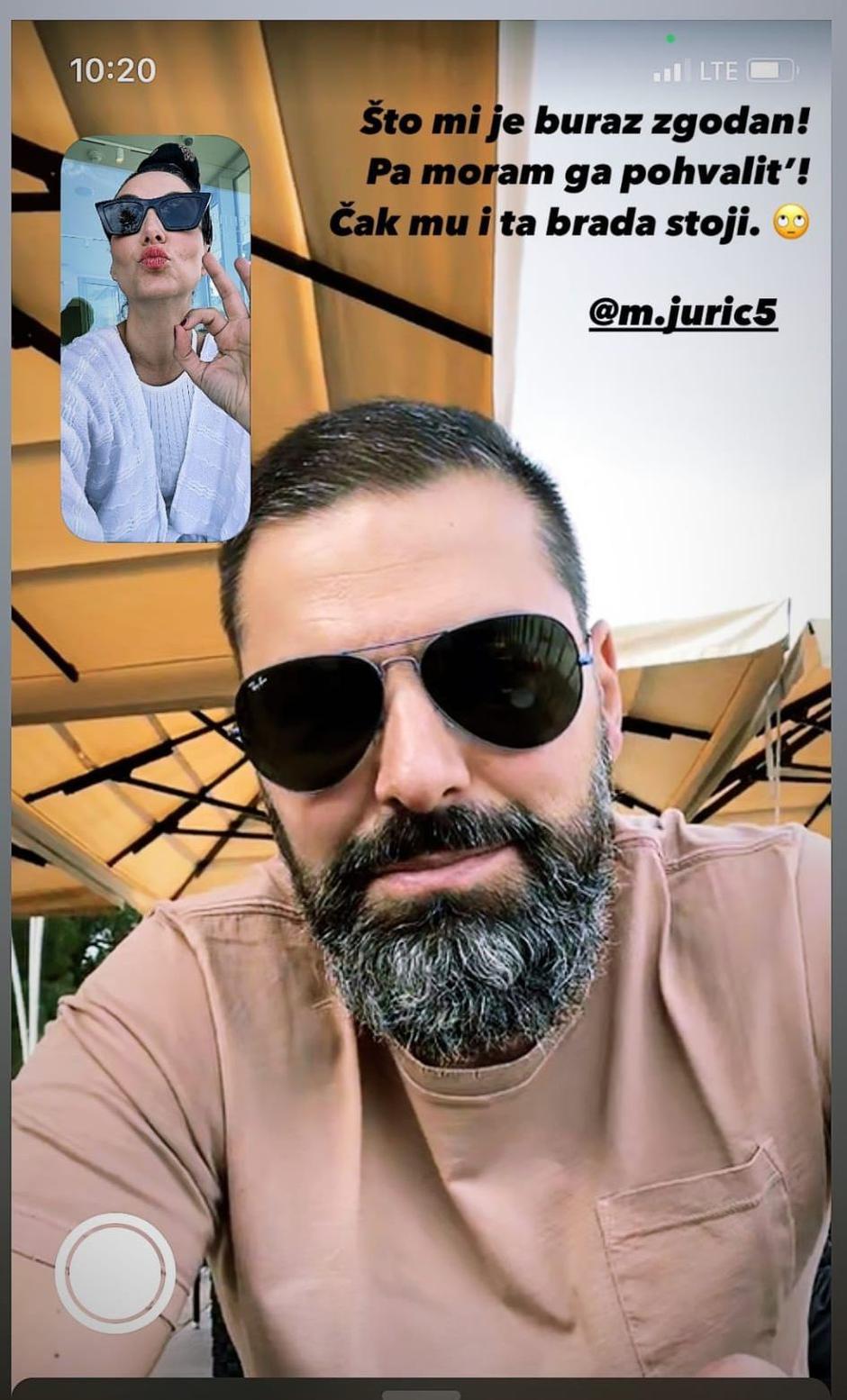 Tatjana Jurić pokazala svog brata Miroslava | Autor: Instagram/@marianne_theodorsen