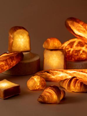 Pampshade lampe u obliku kruha