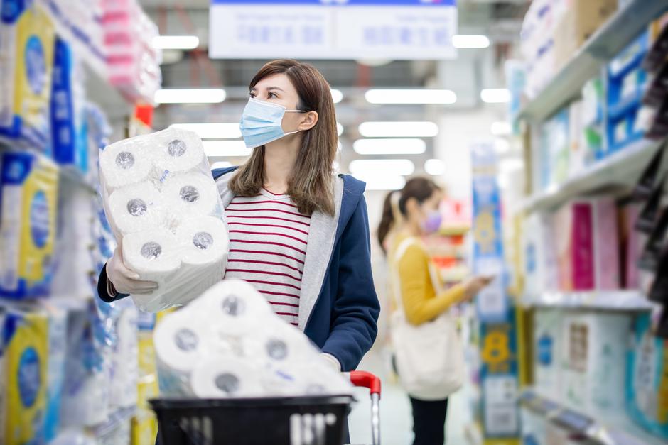 Kupnja higijenskih potrepština | Autor: Shutterstock