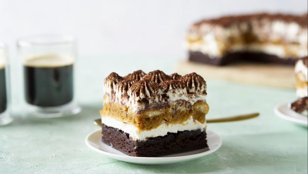 Tiramisu brownie