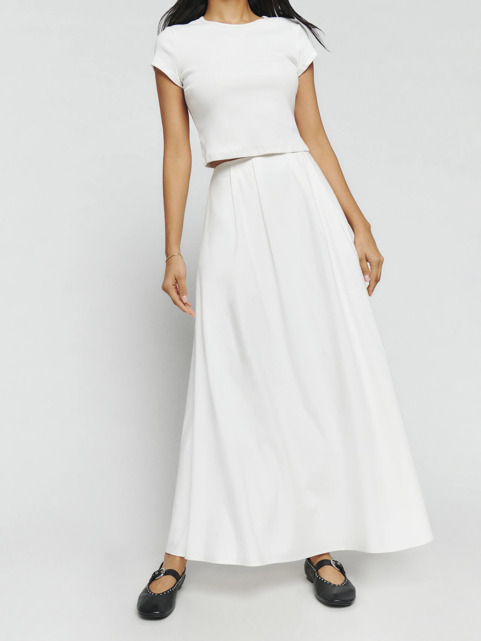 bijele suknje | Autor: Reformation