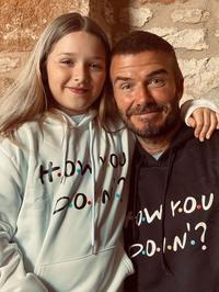 David Beckham i kćerka Harper