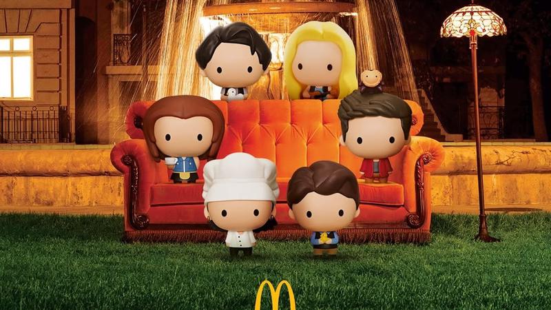 Rachel, Moniku, Rossa, Joeya... dobivamo sad kao figurice uz McDonald's Friends obrok