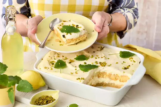 Limoncello tiramisu