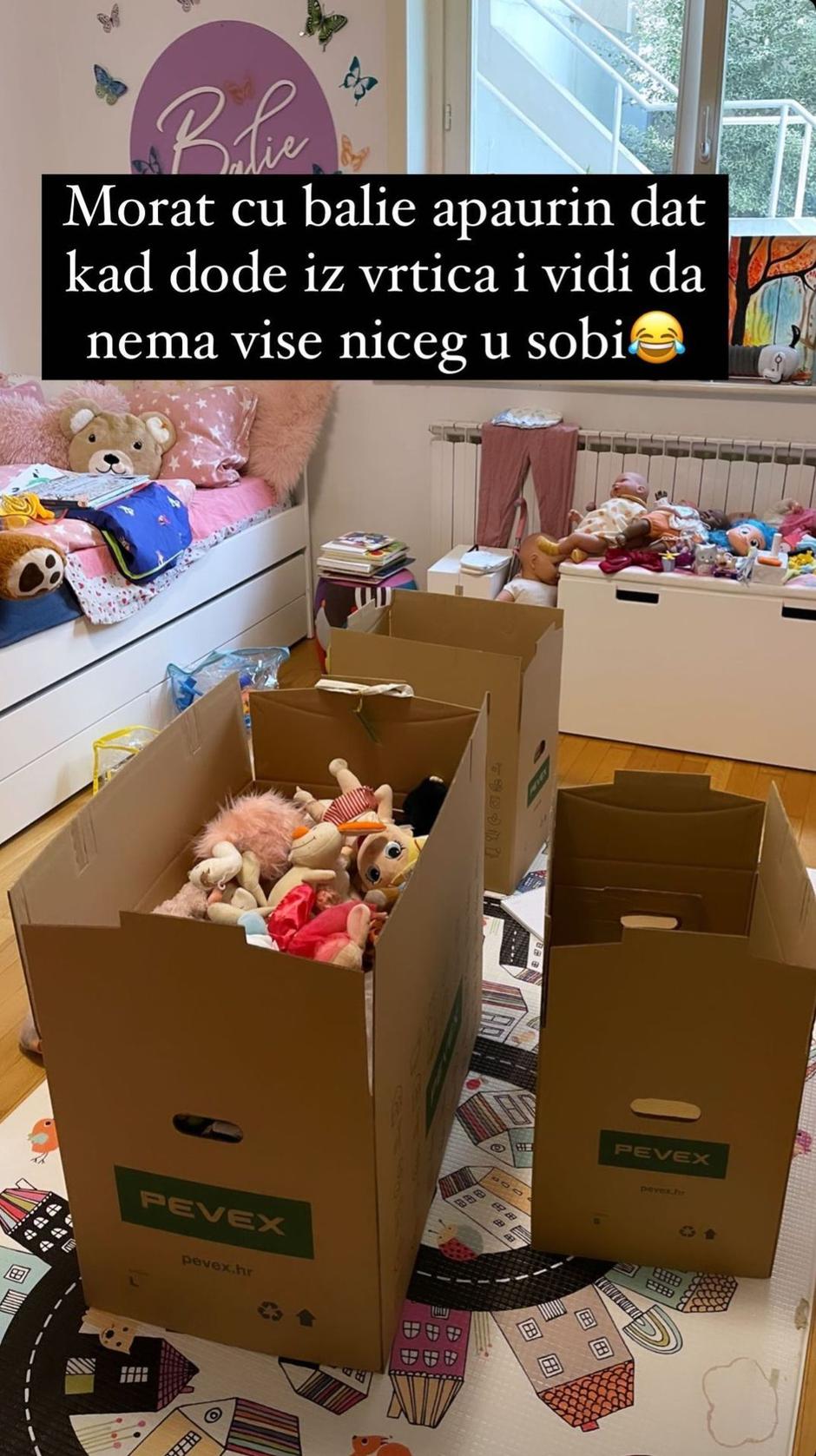 Ella Dvornik se seli u novu dom u Istri | Autor: Instagram@lejla.fili