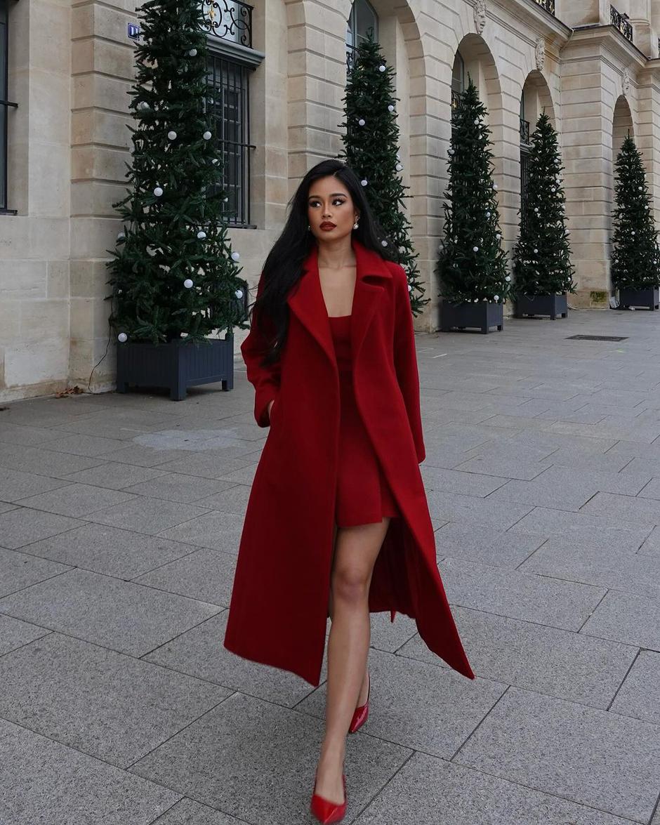 crvena haljina | Autor: Instagram @jarinpat
