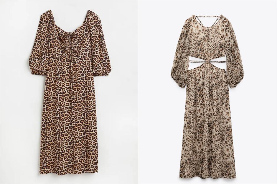 haljine leopard uzorka | Autor: H&M/Zara