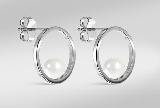 Naušnice s biserom za tradicionalan sjaj