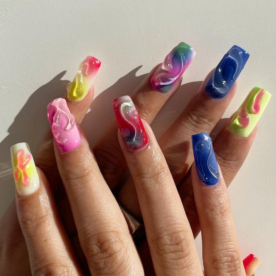 3D nokti | Autor: Instagram @nailsinurcoffin
