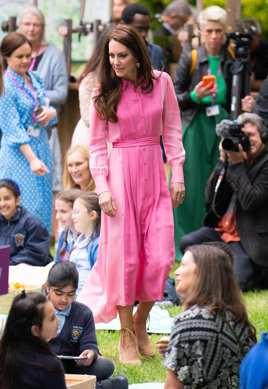 Kate Middleton u ružičastom | Autor: Pixsell/Press Association