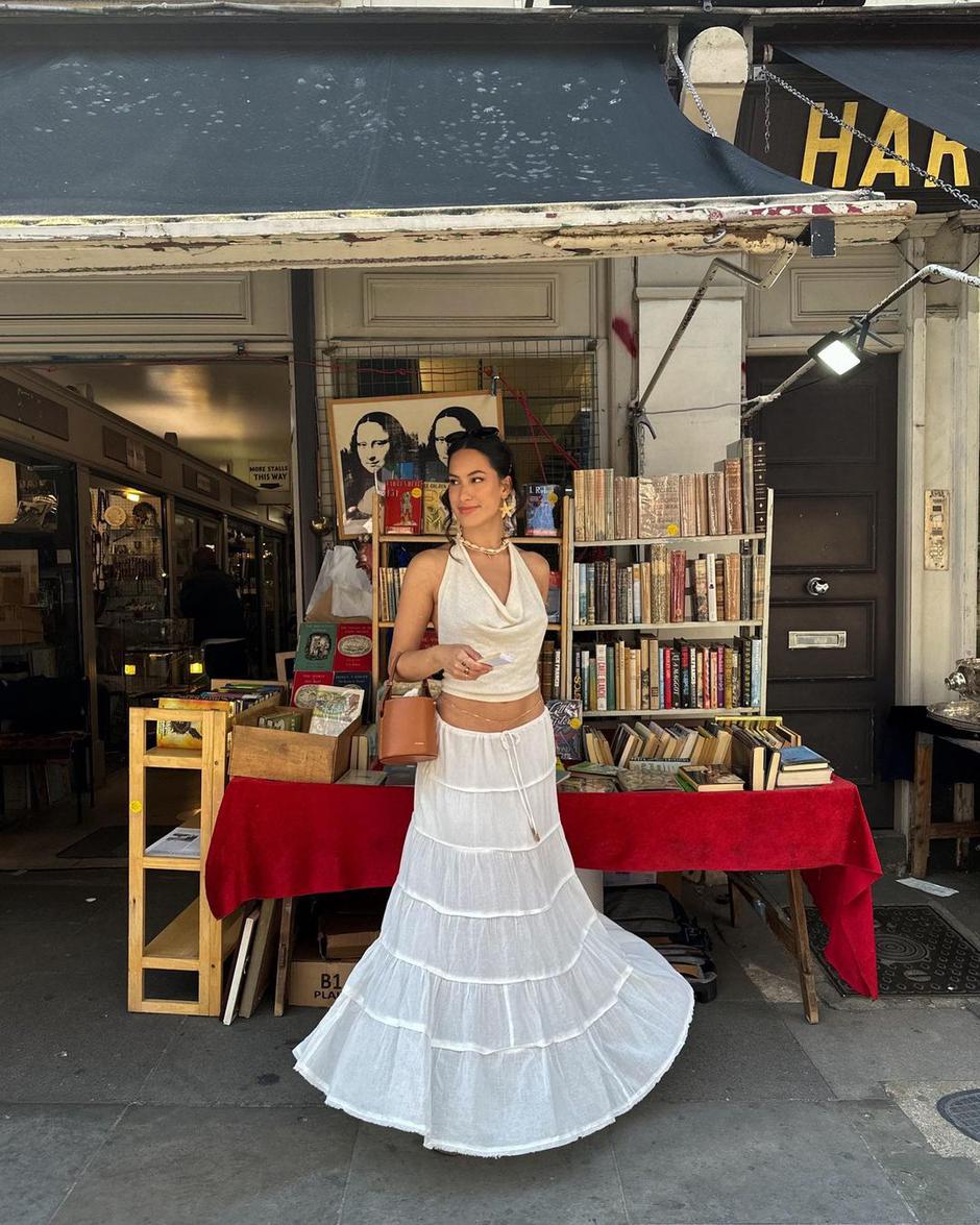 Foto: Instagram @nataliachamova, bijela suknja | Autor: Instagram  @nataliachamova