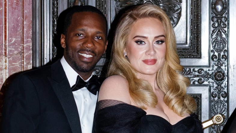 Adele je zasjala pored dečka Rich Paula u haljini gotičkog stila i Manolo Blahnik štiklama