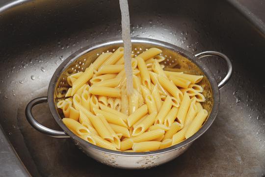 Kuhanu tjesteninu nije dobro isprati vodom