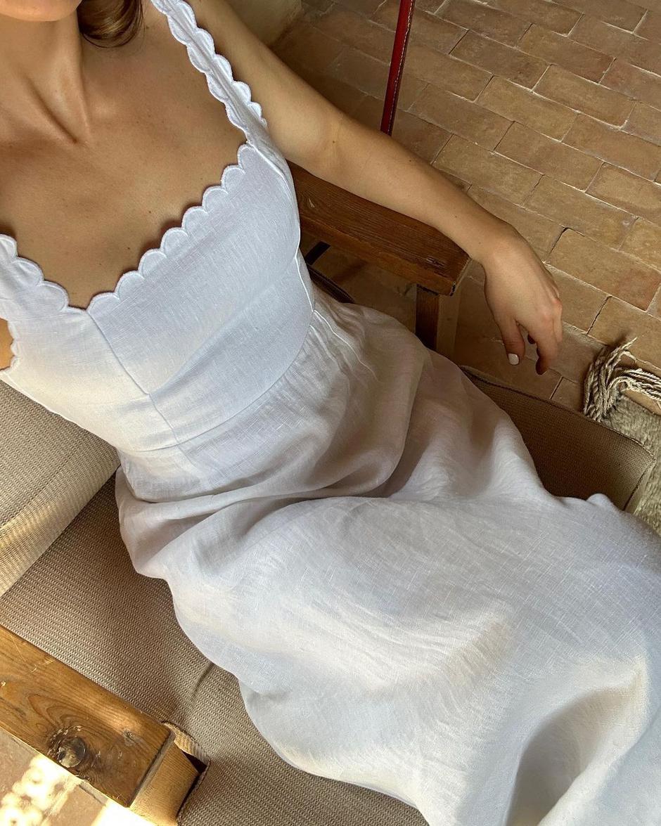 bijela haljina | Autor: Instagram @jessicaskye