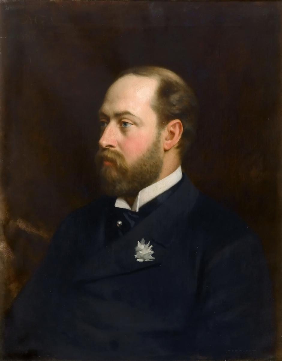 Kralj Edward VII. | Autor: Profimedia / @salmahayek Instagram