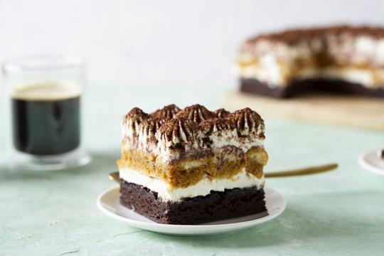 Tiramisu brownie