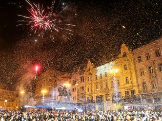 Doček Nove godine u Zagrebu