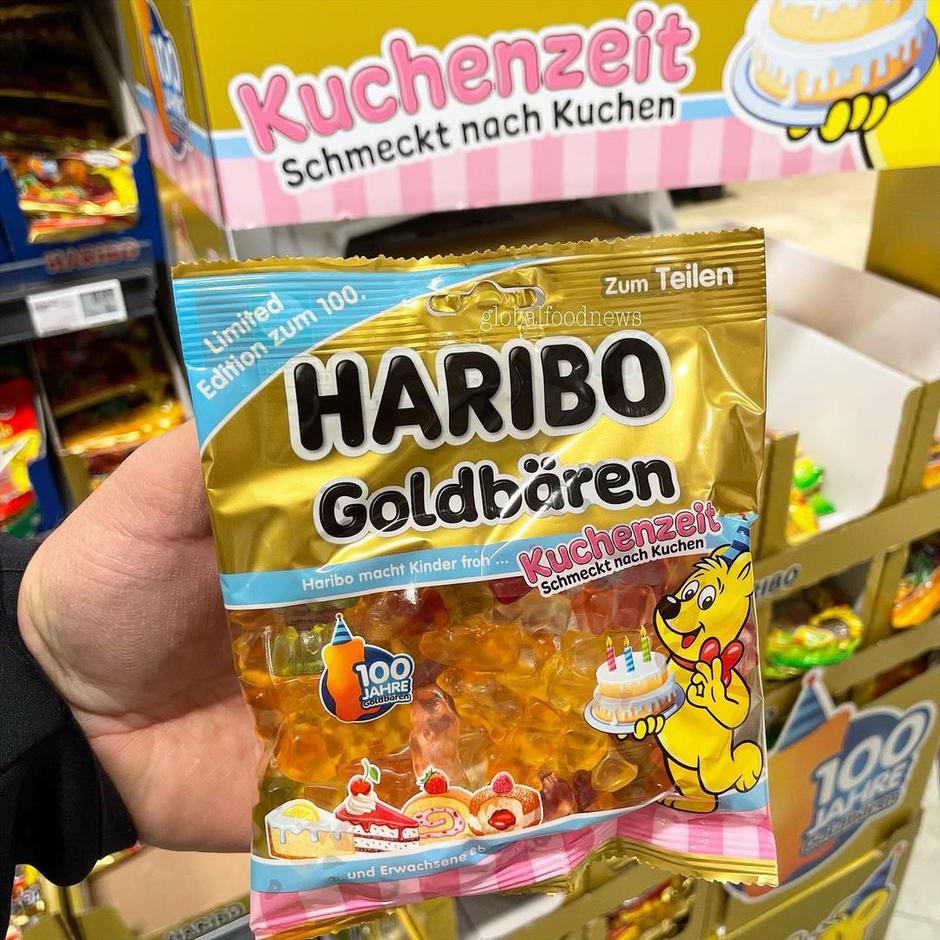 Haribo Zlatni medo gumeni bomboni | Autor: Instagram @globalfoodnews