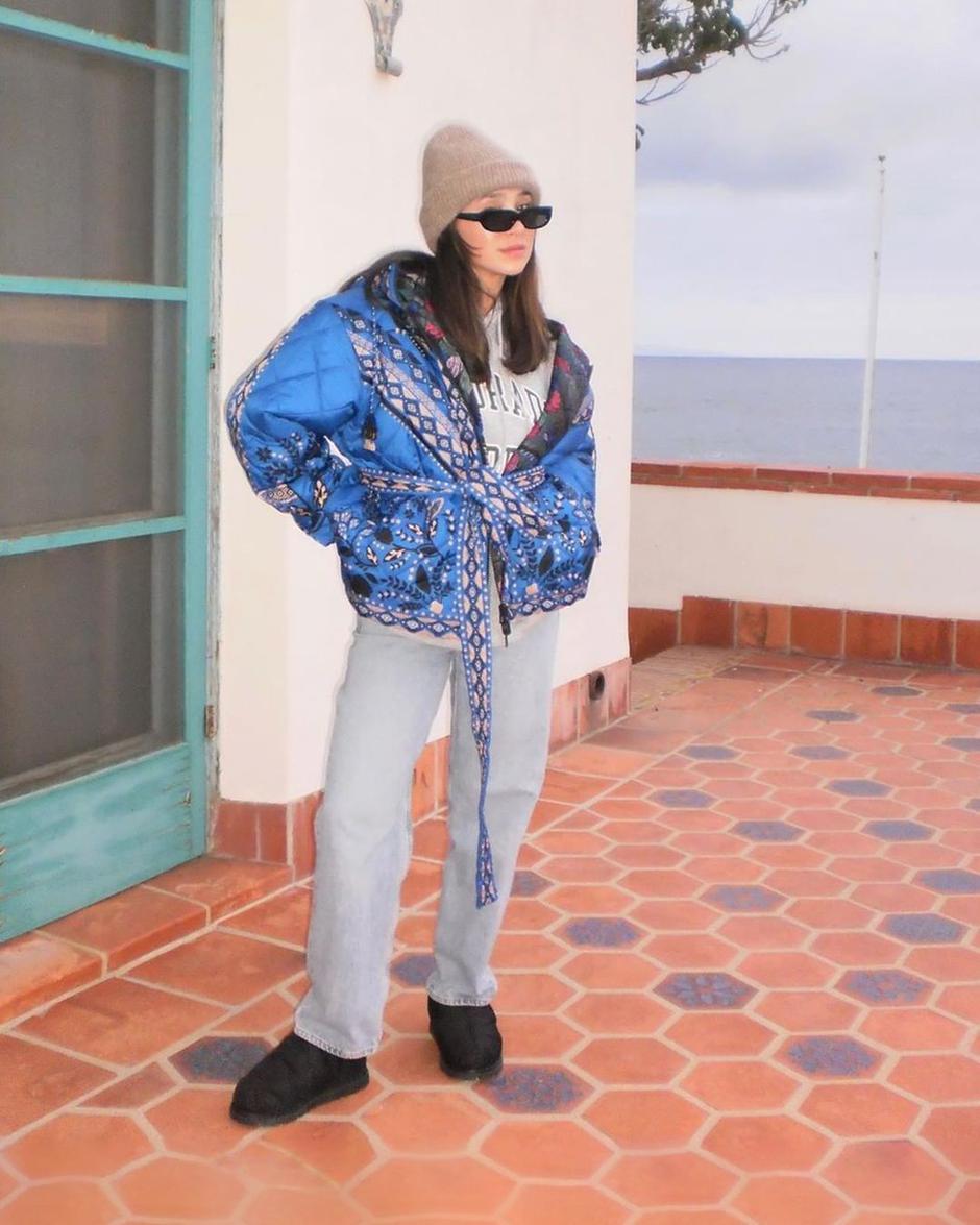 puffer jakna s printom | Autor: Instagram @farmrio